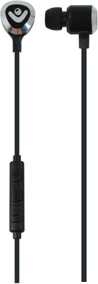 

Envent Beatz 301 Wired Headset with Mic(Black, In the Ear)