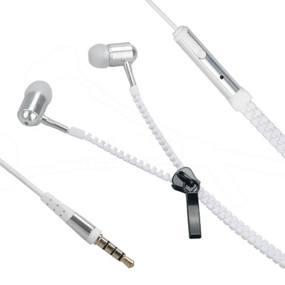 

Wellcare Zipper Handfree For Micromax Bling 2 Wired Headset with Mic(White, In the Ear)