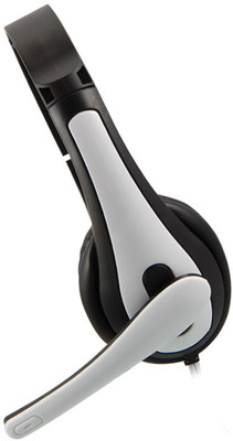 Zebronics Colt 2 Wired Headset with Mic(White, Over the Ear)