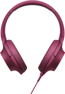 

Sony MDR-100AAPPCE Wired Headset with Mic(Pink, Over the Ear)