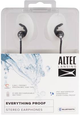 Altec Lansing MZW100 - Black Wireless Bluetooth Headset (Black) 