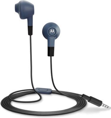 

Motorola Lumineers Wired Headset with Mic(Slate, In the Ear)