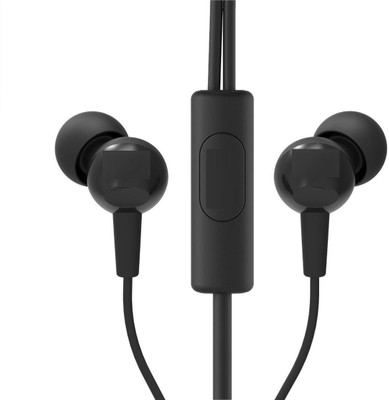 

Drupepro compatible for all smart phones Wired Headset with Mic(Black, In the Ear)