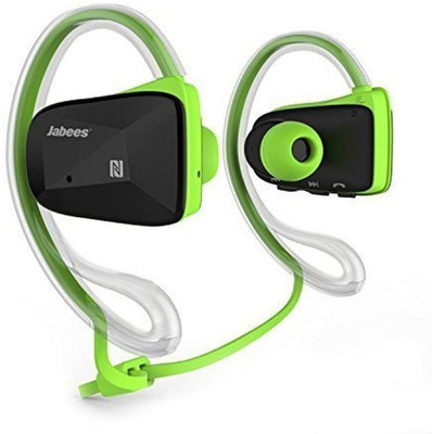 

Jabees bsport Bluetooth Headset with Mic(Green, In the Ear)