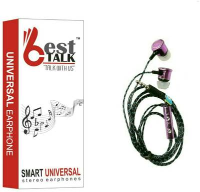 BESTTALK BT-105 SUPERBASS Wired Headset With Mic