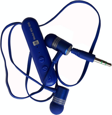 A CONNECT Z MS-909 Great Sound AR-135 Bluetooth Gaming(Blue, In the Ear)