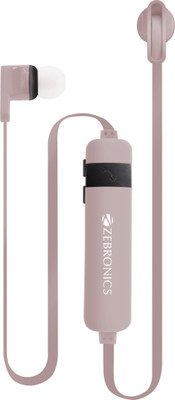 

Zebronics Blue Bird Bluetooth Headset with Mic(Pink, In the Ear)