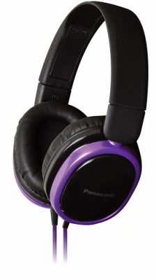 Panasonic RP-HX250ME Wired Headset with Mic(Violet, Over the Ear) 1