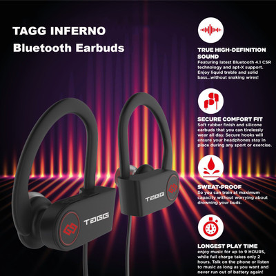 inferno bluetooth earphones