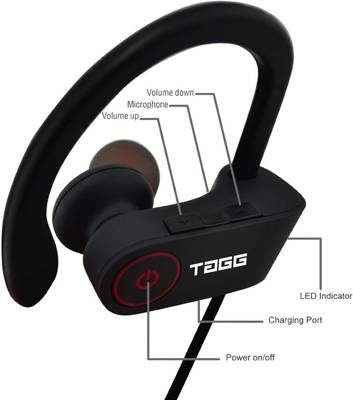 TAGG Inferno, Stereo Sports Wireless Bluetooth Headset With Mic