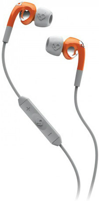 Skullcandy S2FXDM-213 Wired Headset with Mic(Orange, In the Ear)