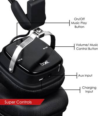 boAt Rockerz 600 Wired &amp; Wireless Bluetooth Headset With Mic