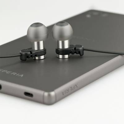 Brainwavz Omega In Ear Earbuds Noise Isolating with Remote & Mic Wired Headset (Black) 