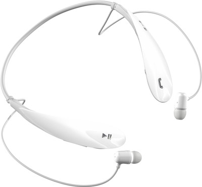 

SharnamEmall Tone Ultra ANC apt X Wired, Bluetooth Headset with Mic(White, In the Ear)