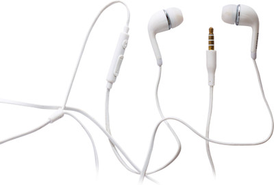 

Yooo Shopi Mobile wired Headset with Mic SHF007 Wired Headset with Mic(White, In the Ear)