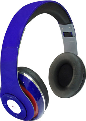 

SData Plus Plus TM-010S Wired, Bluetooth Headset with Mic(Blue, Over the Ear)