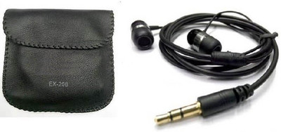 

A Connect Z EX-200-Traxm-012 Headphone(Black, In the Ear)