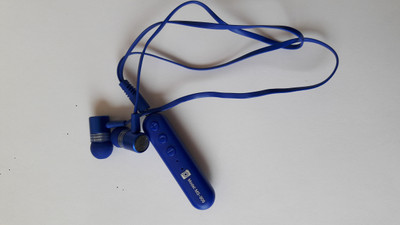 A CONNECT Z MS-909 AcZ Best sound Base Headst-263 Bluetooth(Blue, In the Ear)