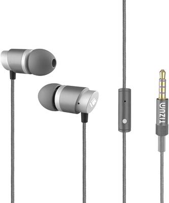TIZUM Professional All-Metal Hi-Fi Wired Headset (Space Grey) 