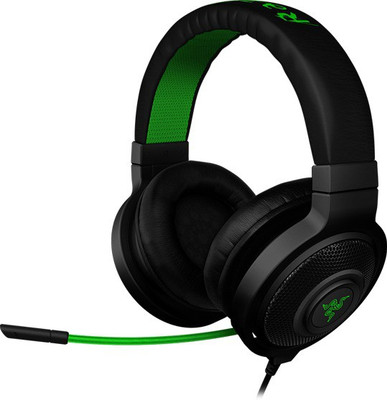 Razer Kraken Pro Wired Headset with Mic(Black, Over the Ear) available at flipkart for Rs.6776