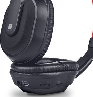 iBall MusiTap Wired &amp; Wireless Bluetooth Headset With Mic