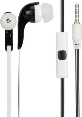 Pinglo Regular Wired Headset with Mic(Black, White, In the Ear)