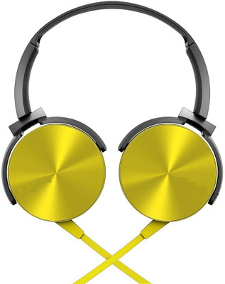 

A Connect Z MDR-01-HDPHN-809 Headphone(Yellow, Over the Ear)