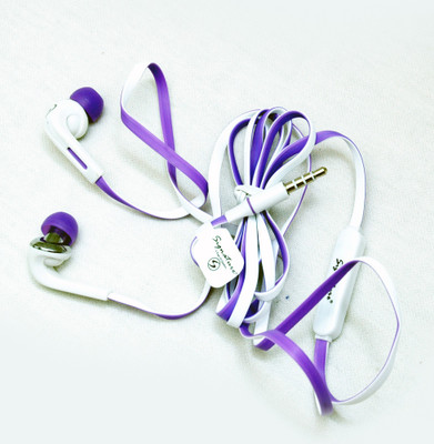 

Zoon Sound Blast Series Signature VM15 Wired Headset with Mic(Purple, In the Ear)
