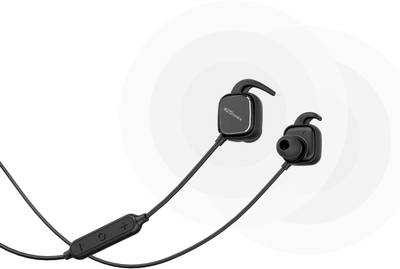 Portronics Harmonics 202 Wired Bluetooth Headset With Mic