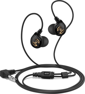 

Sennheiser IE 60 West Headset with Mic(Black, In the Ear)