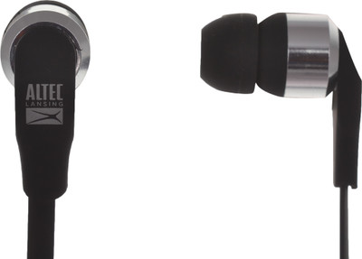 

Altec Lansing New MZX145-Black Wired Headset with Mic(Black, In the Ear)