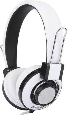 Sonilex SLG-1006HP Wired Headset (White) 