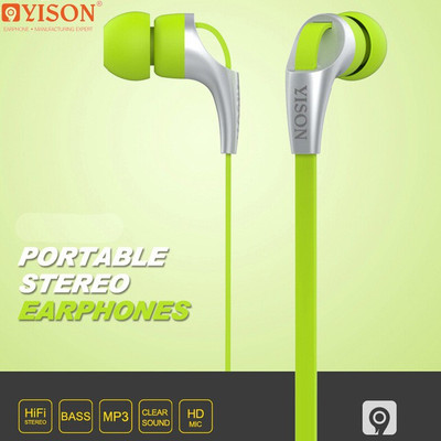 

Yison CX330 Wired Headset with Mic(Green, In the Ear)