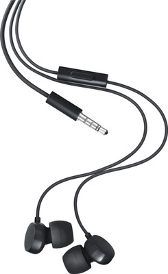 

Flashmob C343EP Wired Headset with Mic(Black, In the Ear)