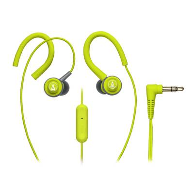 Audio Technica ATH COR150iS LG Wired Headset (Lime Green) 