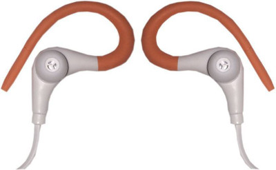 Microvelox Sport zipper Wired Headset with Mic(Multicolor, In the Ear)