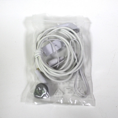 A Connect Z Samsg Best Quality sound Headst - 215 Wired Headset with Mic(White, In the Ear)
