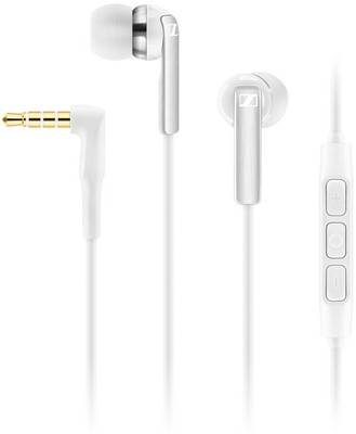 

Sennheiser CX2.00 I Wired Headset with Mic(White, In the Ear)