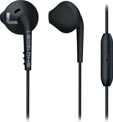 

Philips SHQ 1205 TBK Headset with Mic(Black, In the Ear)