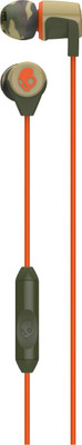 Skullcandy SGRFGY-325 Wired Headset with Mic(Camo, In the Ear)