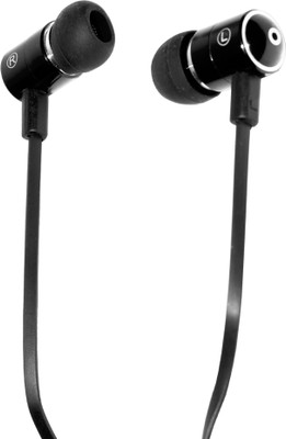 

Ambrane EP-20 Wired Headset with Mic(Black, In the Ear)