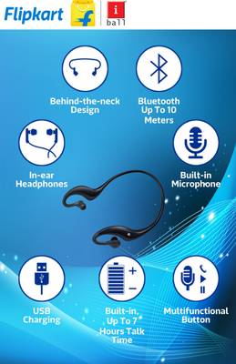 iBall Groovy A5 In-the-ear Wireless Headset With Mic