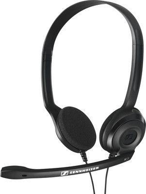 Sennheiser PC 3 CHAT Wired Headset(Black, On the Ear)