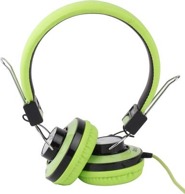 Sonilex SLG-1006HP Wired Headset (Green) 