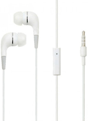 

A Connect Z Yr- Samsg AcZ Great Sound Base -126 Wired Headset with Mic(White, In the Ear)