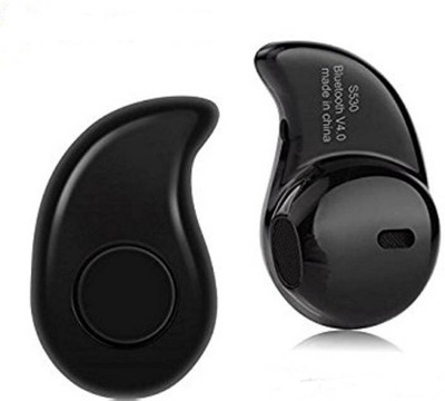 Shopkeeda Services All Smartphones COMPATIBLE Mini Style Wireless Bluetooth In-Ear V4.0 Stealth Earphone Headset Handfree With Mic Bluetooth Headset with Mic(Black, In the Ear)