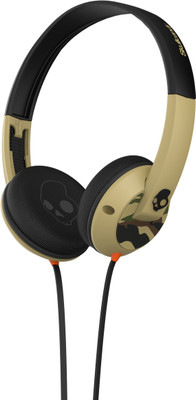 Skullcandy S5URGY-371 Wired Headset with Mic(Camo Slate, On the Ear)