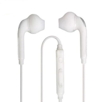 

A Connect Z Samsg S7 Great Sound Base -107 Wired Headset with Mic(White, In the Ear)