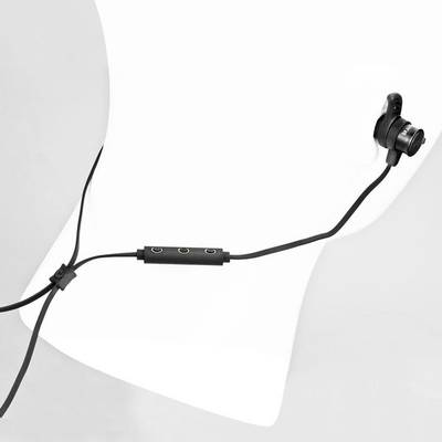 Brainwavz BLU-200 Noise Isolating In-Ear Earbuds Sport Wireless Bluetooth Headset (Black) 