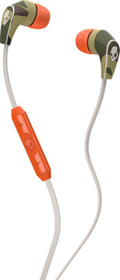

Skullcandy S2FFGM-368 Wired Headset with Mic(Camo & Bone, In the Ear)